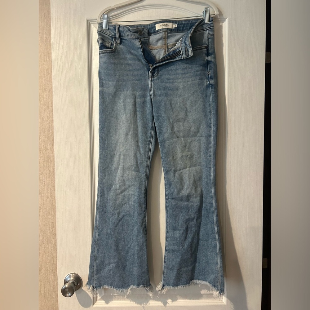 Stylish Light Blue Flare Jeans for Women